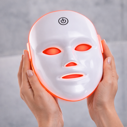 LED Facial Mask – 7 Color Light Therapy for Skin Rejuvenation & Anti-Aging
