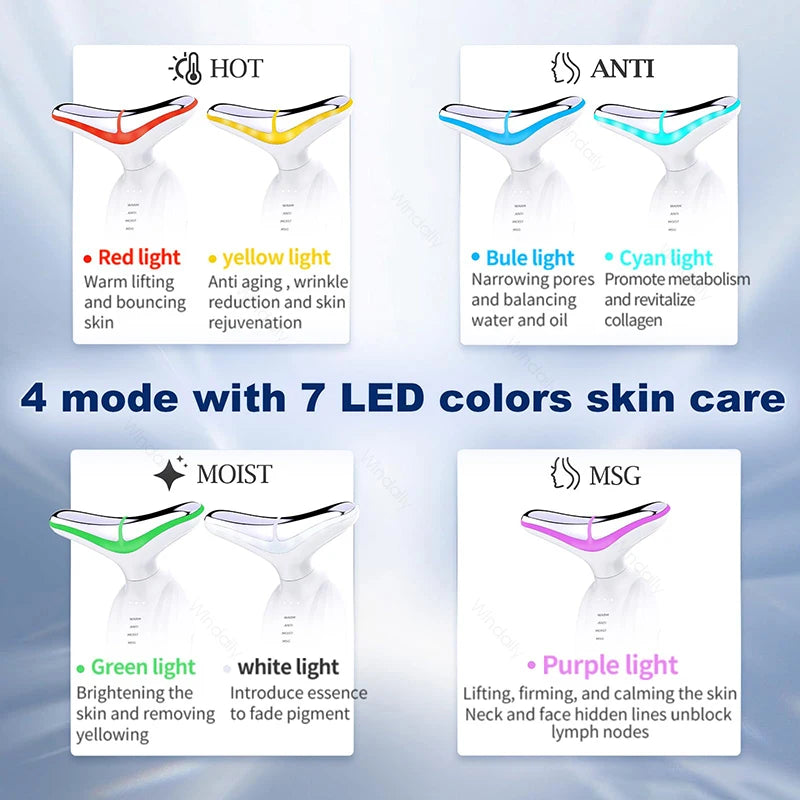 LED Facial Device for Skin Rejuvenation | Reduce Wrinkles & Boost Glow at Home