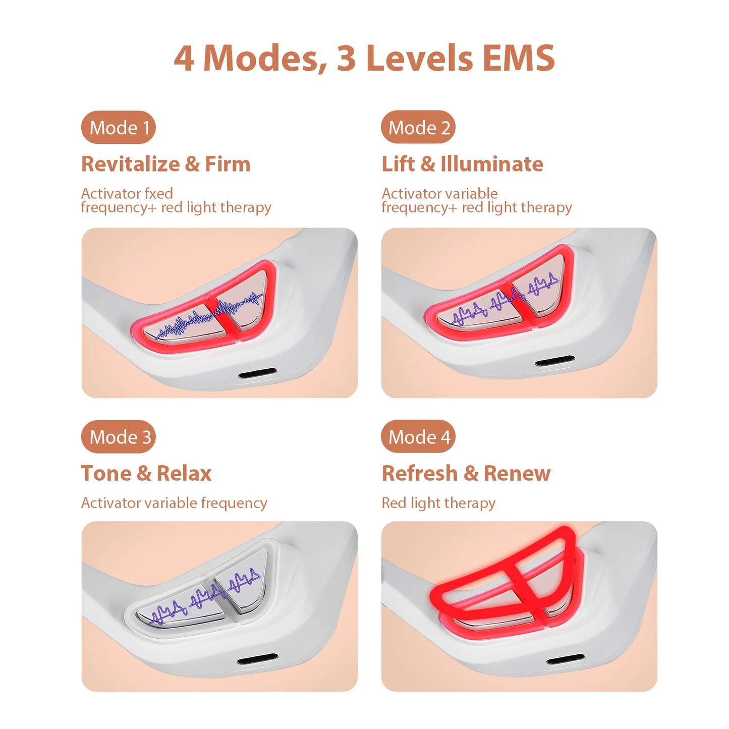 LED Eye Massage Device – Dark Circle Reducer